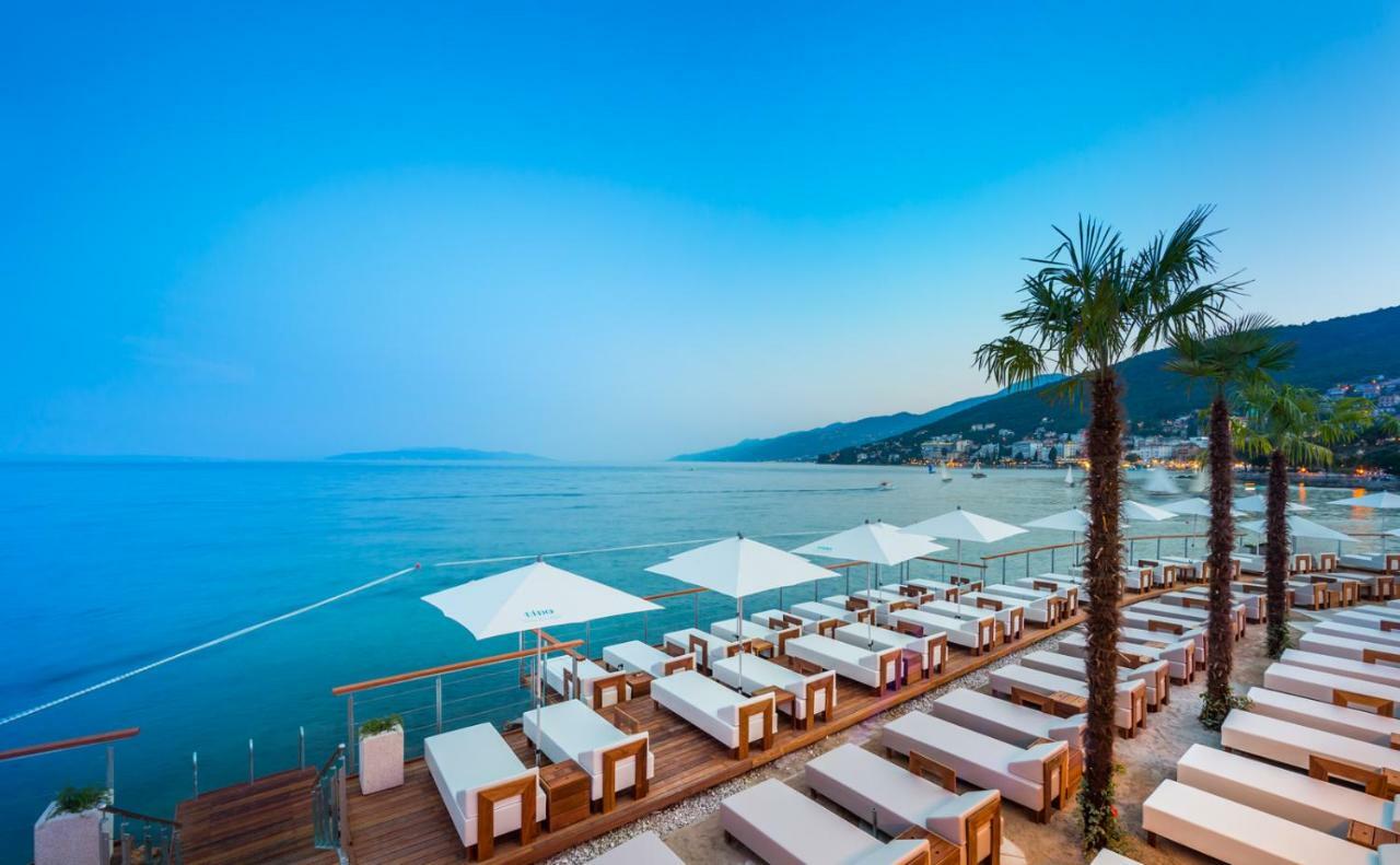 Deluxe Apartment Dora With A Private Parking, Terrace And See View Риека Экстерьер фото